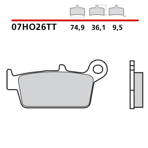 Brembo Pastiglie freno GasGas 125 EC 2000-2015
