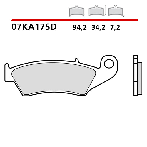 Brembo Pastiglie freno Beta RR 125 2T 2018-2025