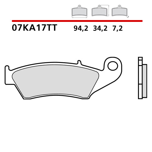 Brembo Pastiglie freno Beta RR 125 2T 2018-2025