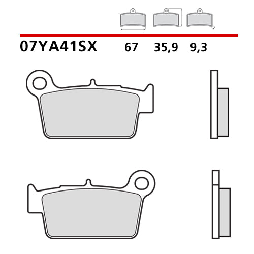 Brembo Pastiglie freno Beta RR 125 2T 2018-2025