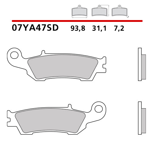 Brembo Pastiglie freno Fantic 125 XE 2021-2022 standard