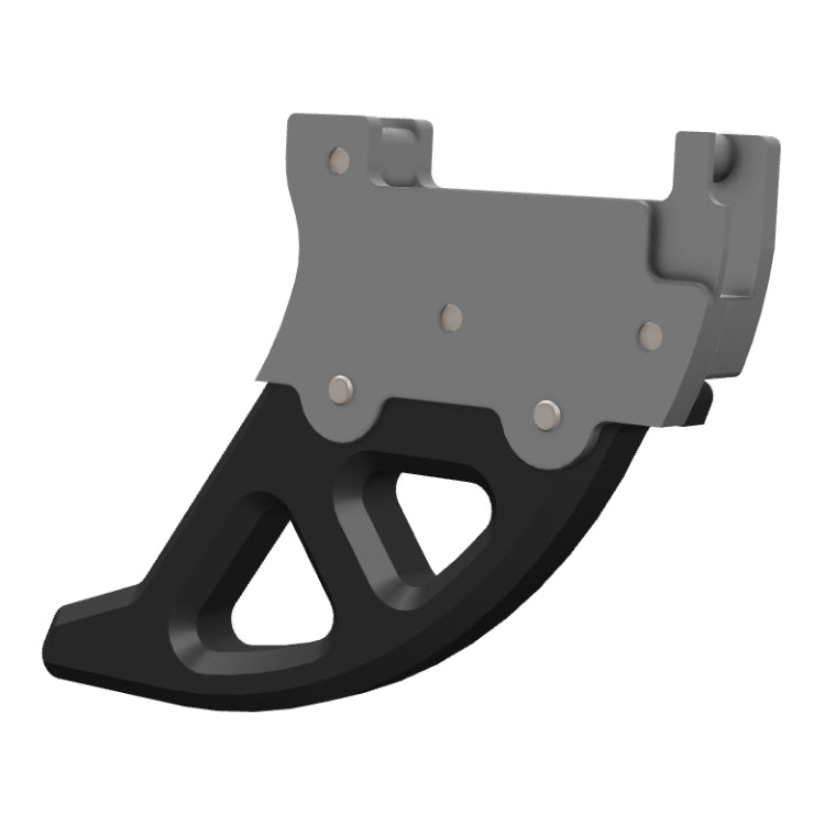 Crosspro Protezione disco posteriore DTC GasGas 125 EC 2010-2015 Nero