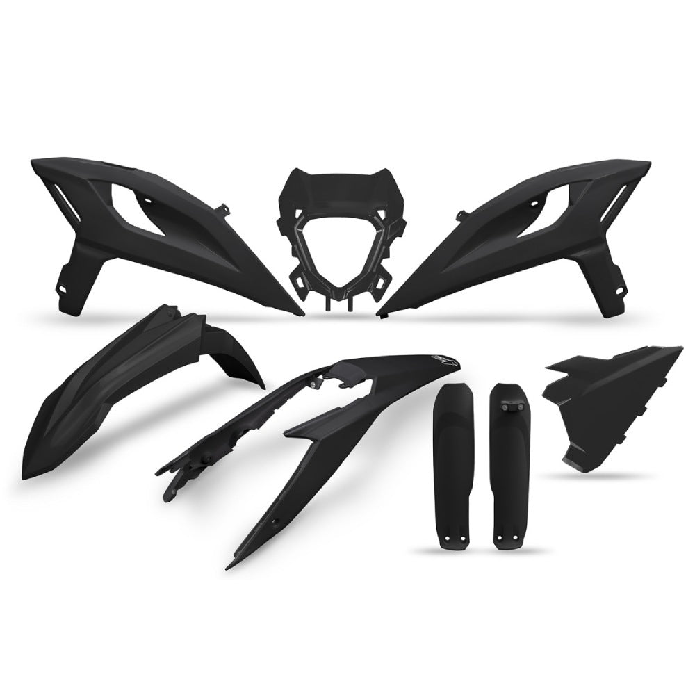 UFO Plast Kit plastiche completi Beta RR 125 2T 2025-2026 Nero