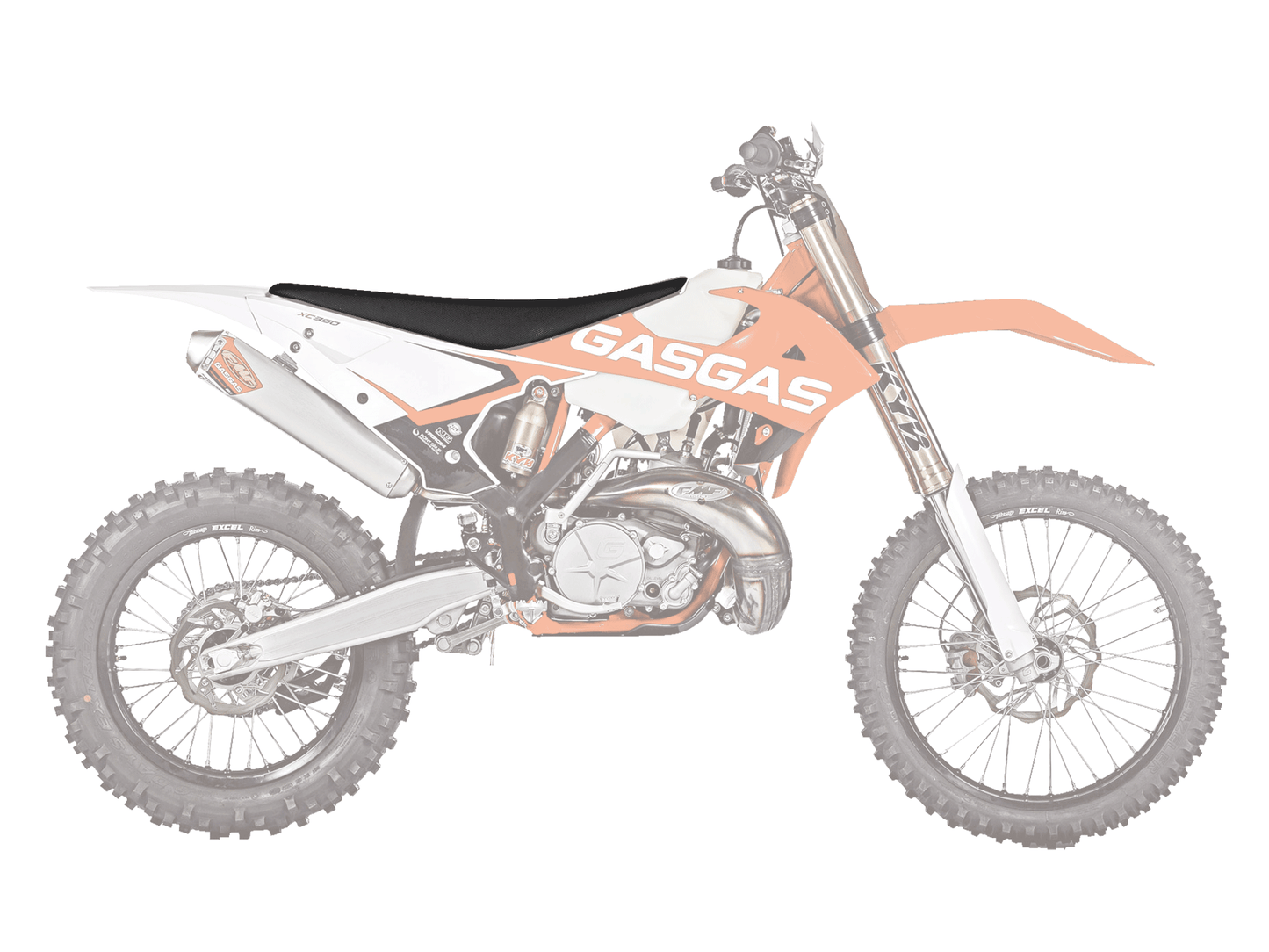 Blackbird Racing Coprisella GasGas 250 EC 2018-2019 Nero