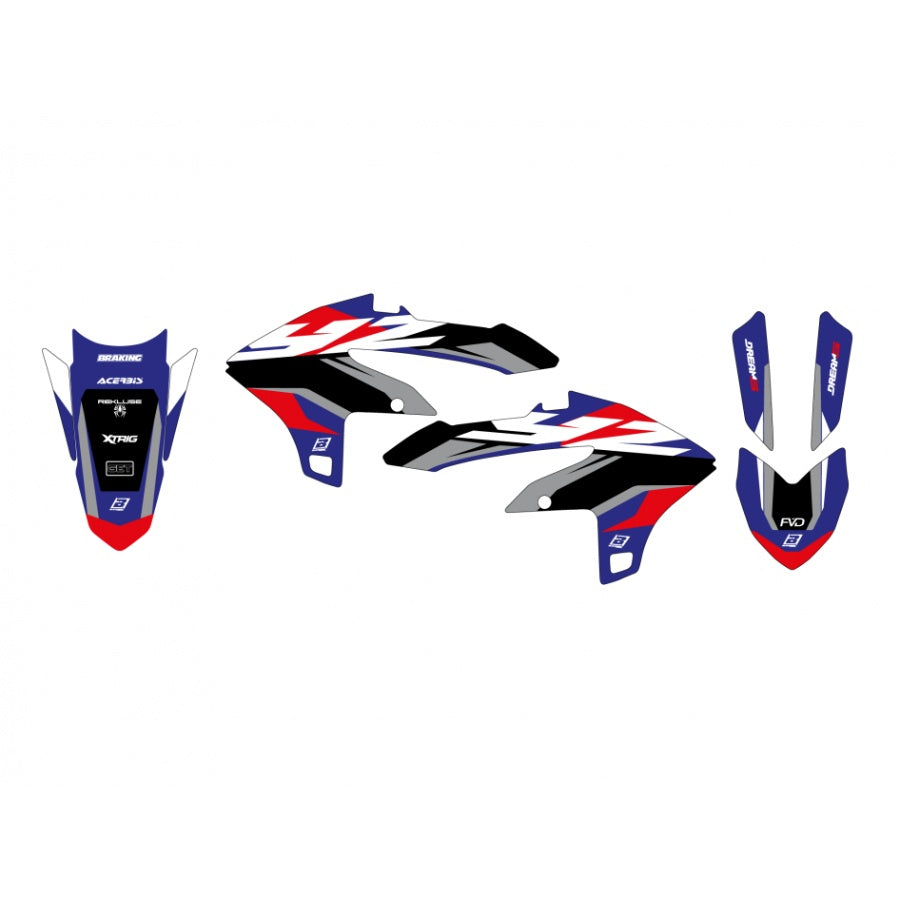 Blackbird Racing Kit completi grafiche Yamaha YZ 250 F 2024-2025