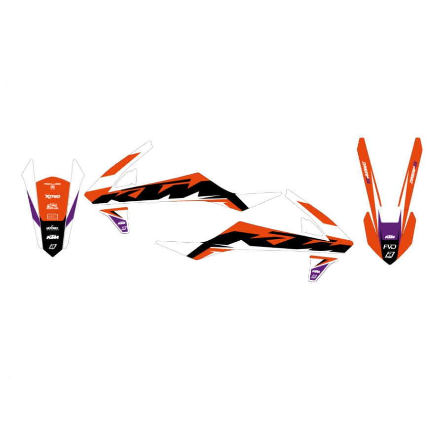 Blackbird Racing Kit completi grafiche KTM 85 SX 2018-2024