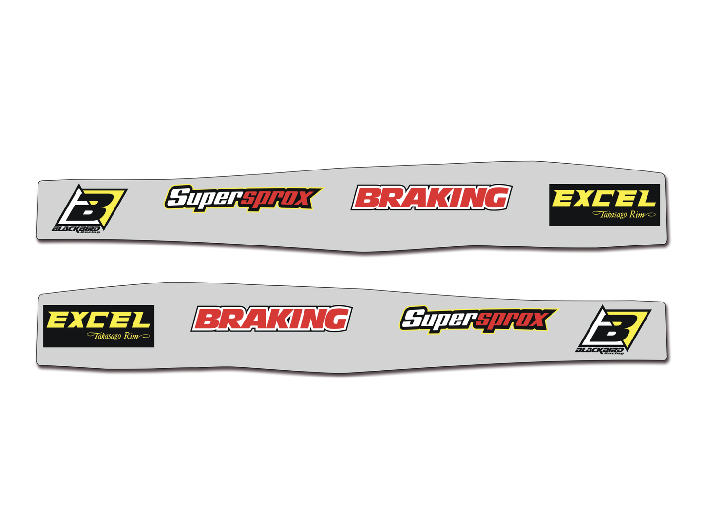 Blackbird Racing Adesivi forcellone Yamaha WR 250 F 2015-2025