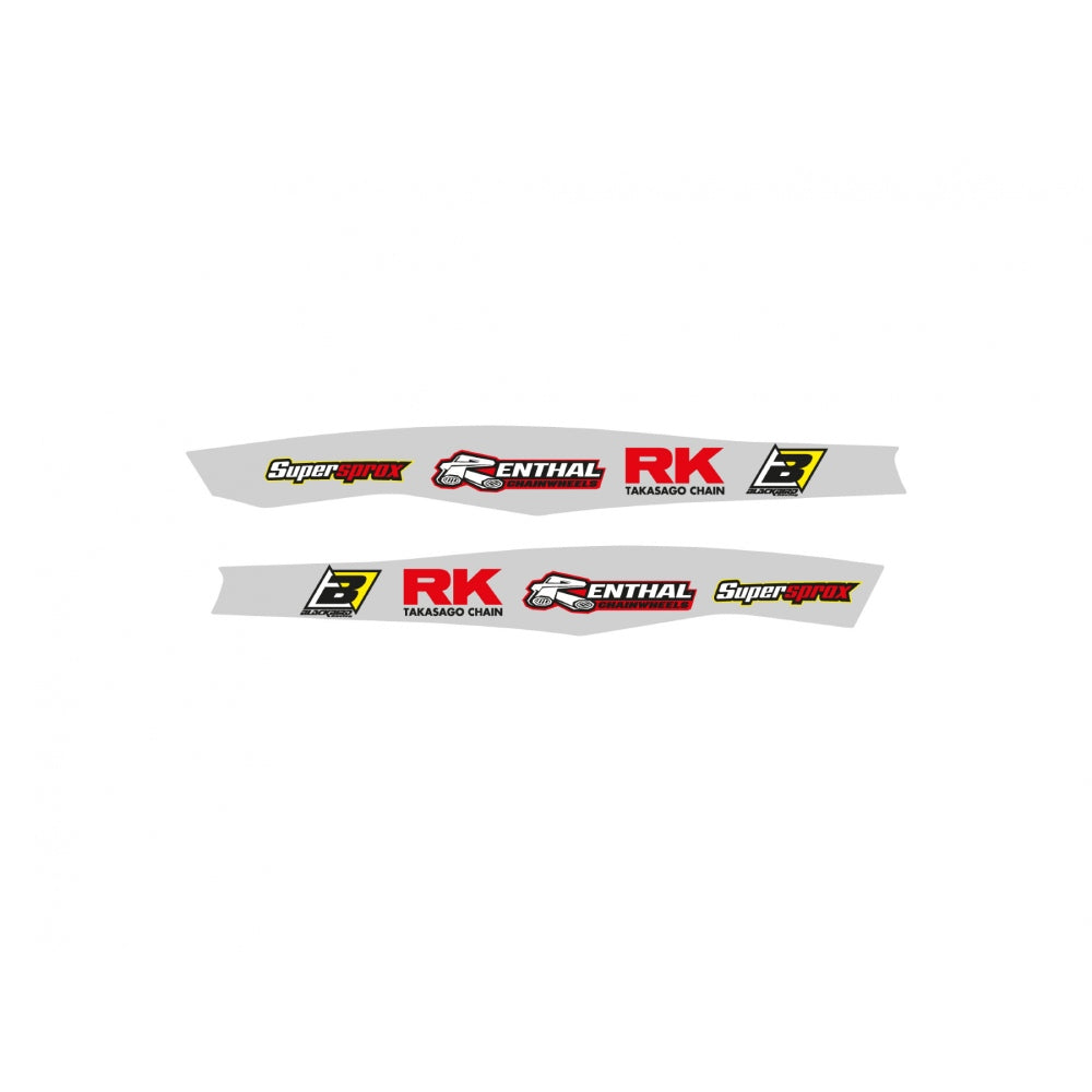 Blackbird Racing Adesivi forcellone Husqvarna 125 TC 2023-2025