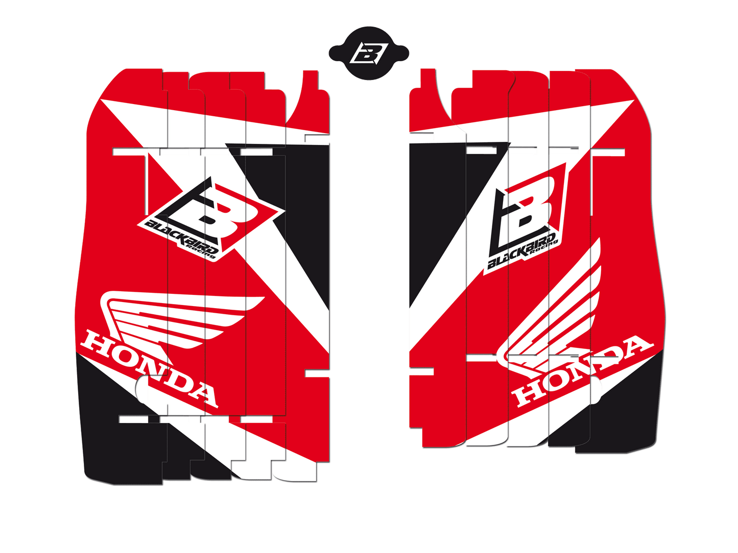 Blackbird Racing Adesivi griglia radiatore Honda CRF 450 R 2009-2012