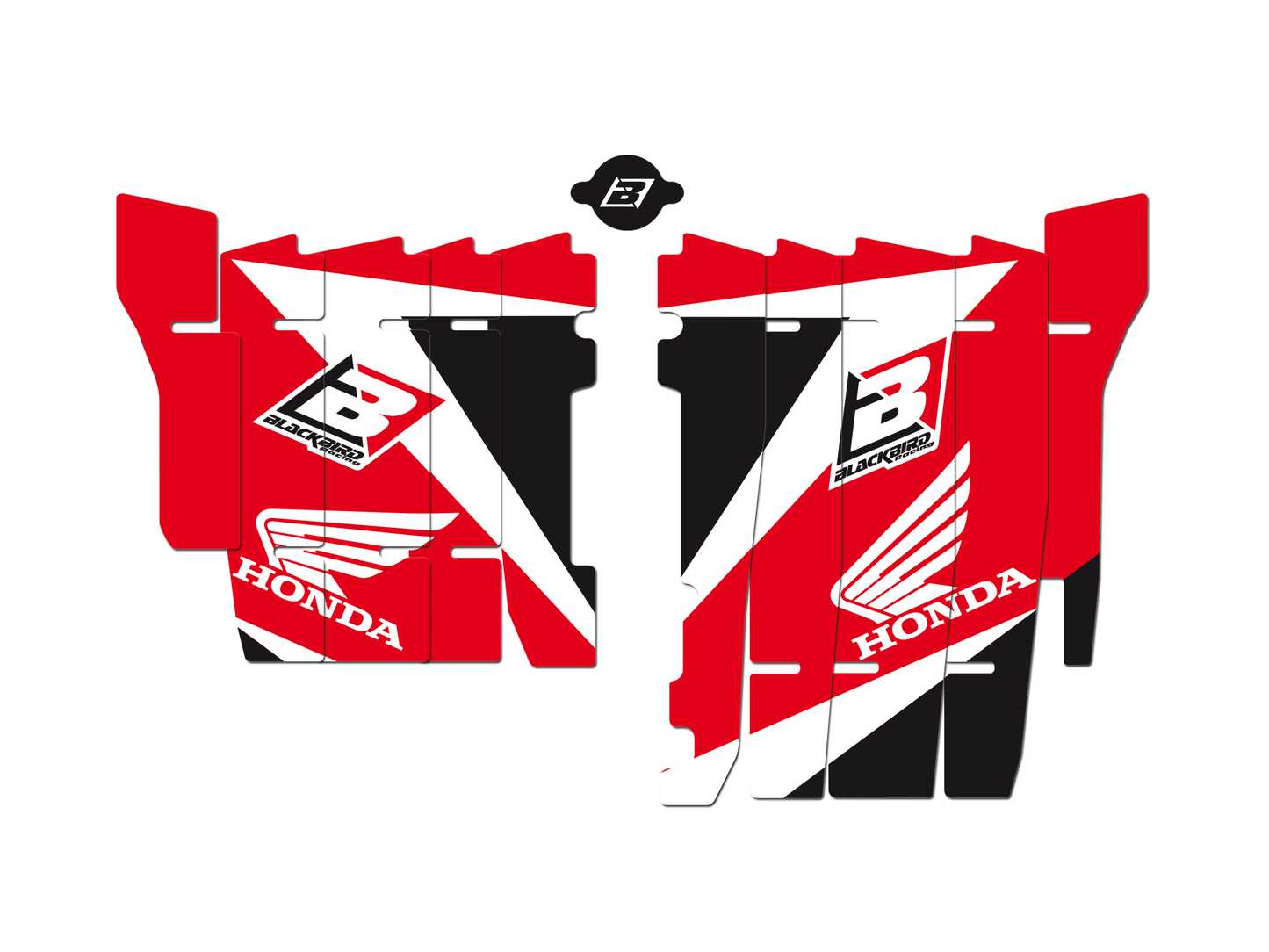 Blackbird Racing Adesivi griglia radiatore Honda CRF 450 R 2017-2020