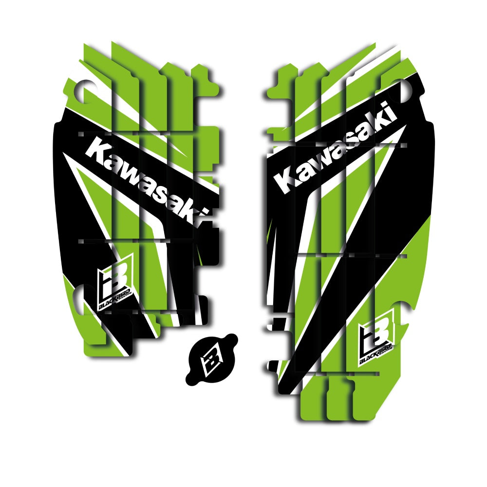 Blackbird Racing Adesivi griglia radiatore Kawasaki KX 450 F 2009-2015