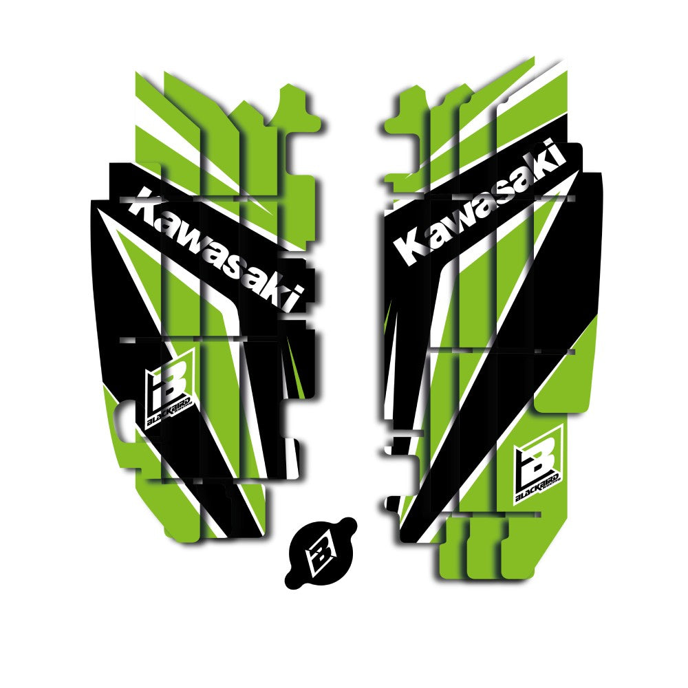 Blackbird Racing Adesivi griglia radiatore Kawasaki KX 250 F 2009-2016
