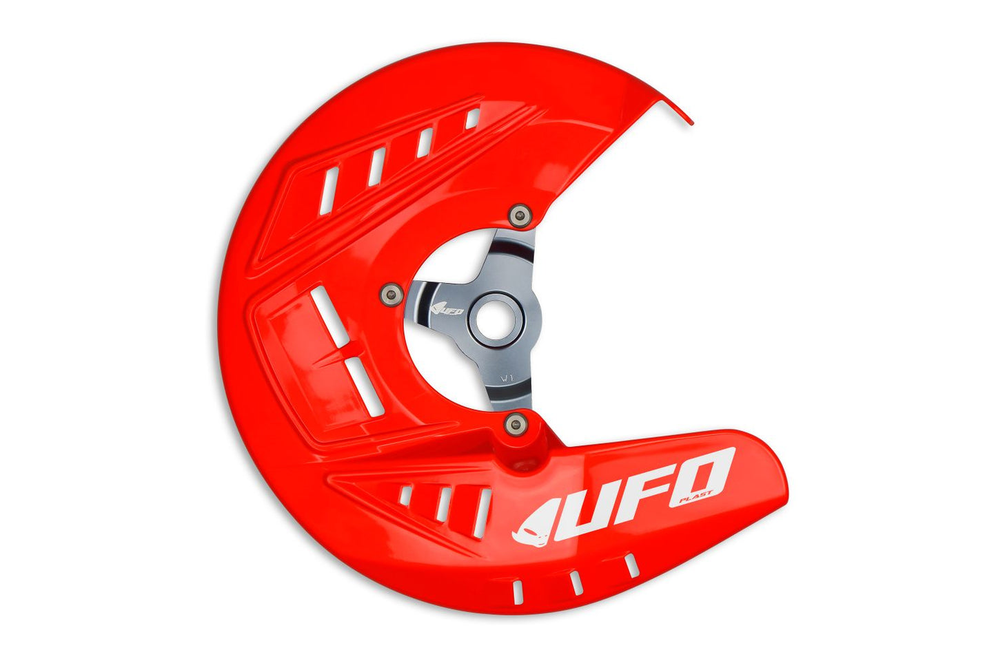 UFO Plast Protezione disco anteriore Honda CRF 250 R 2013-2021 Rosso