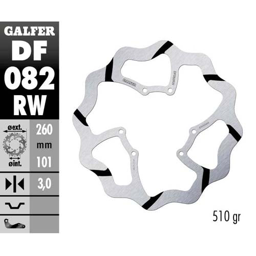 Galfer Dischi freno Race Honda CRF 250 R 2015-2025 anteriore