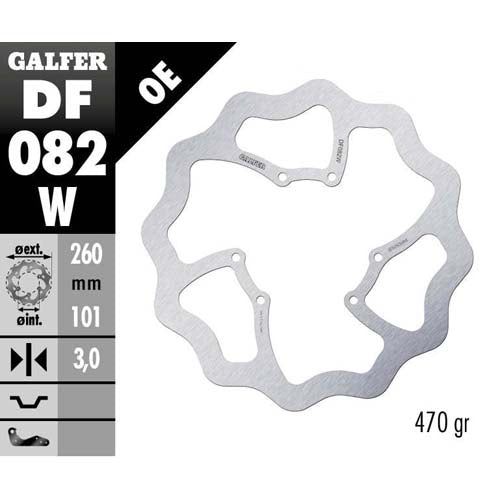 Galfer Dischi freno Wave Honda CRF 250 RX 2019-2025 anteriore