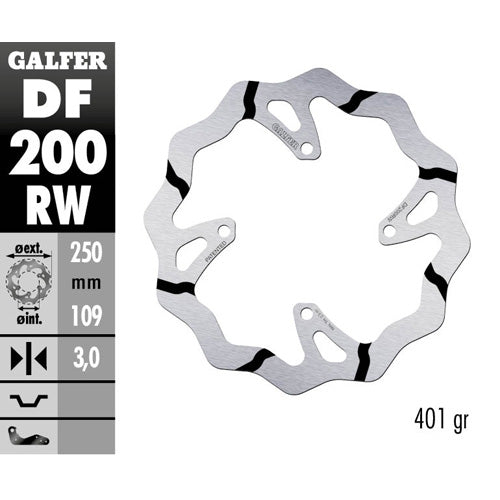 Galfer Dischi freno Race Kawasaki KX 125 2006-2008 anteriore