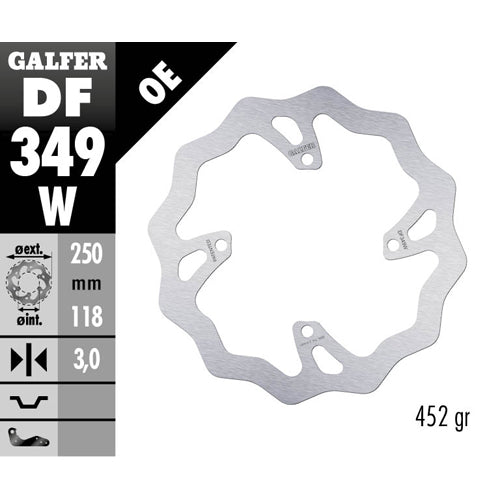 Galfer Dischi freno Wave Suzuki RMZ 250 2007-2018 anteriore