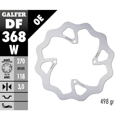 Galfer Dischi freno Wave Suzuki RMZ 250 2007-2018 anteriore