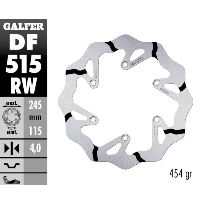 Galfer Dischi freno Race Fantic 125 XE 2021-2022 posteriore