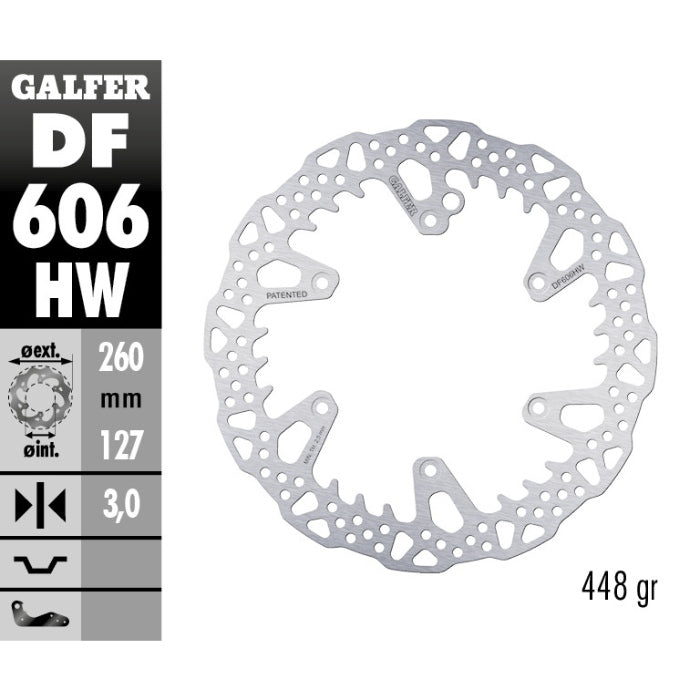 Galfer Dischi freno Shark GasGas 125 MC 2021-2025