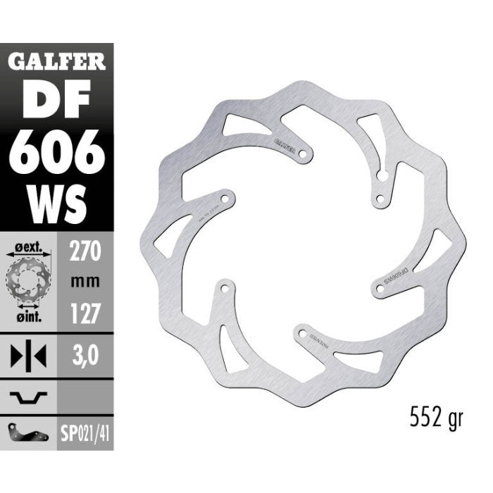 Galfer Dischi freno Wave GasGas 125 MC 2021-2025