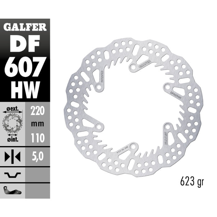 Galfer Dischi freno Shark GasGas 125 MC 2021-2025