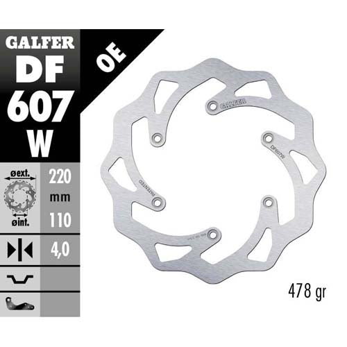 Galfer Dischi freno Wave GasGas 125 MC 2021-2025