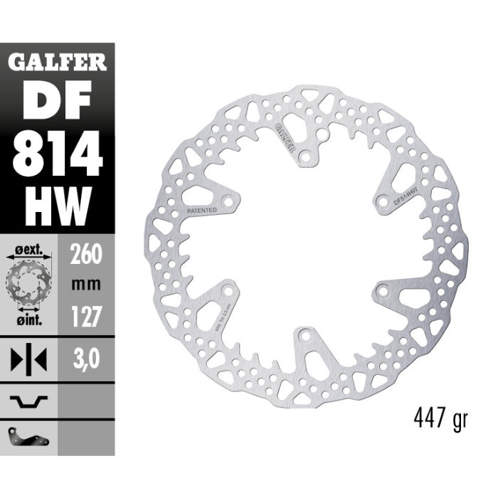 Galfer Dischi freno Shark Beta RR 125 2T 2018-2025