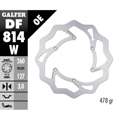Galfer Dischi freno Wave Beta RR 125 2T 2018-2025