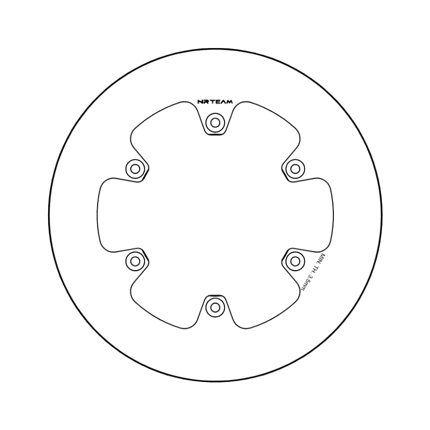 NRTeam Dischi freno pieni Fantic 250 XXF 2022-2025