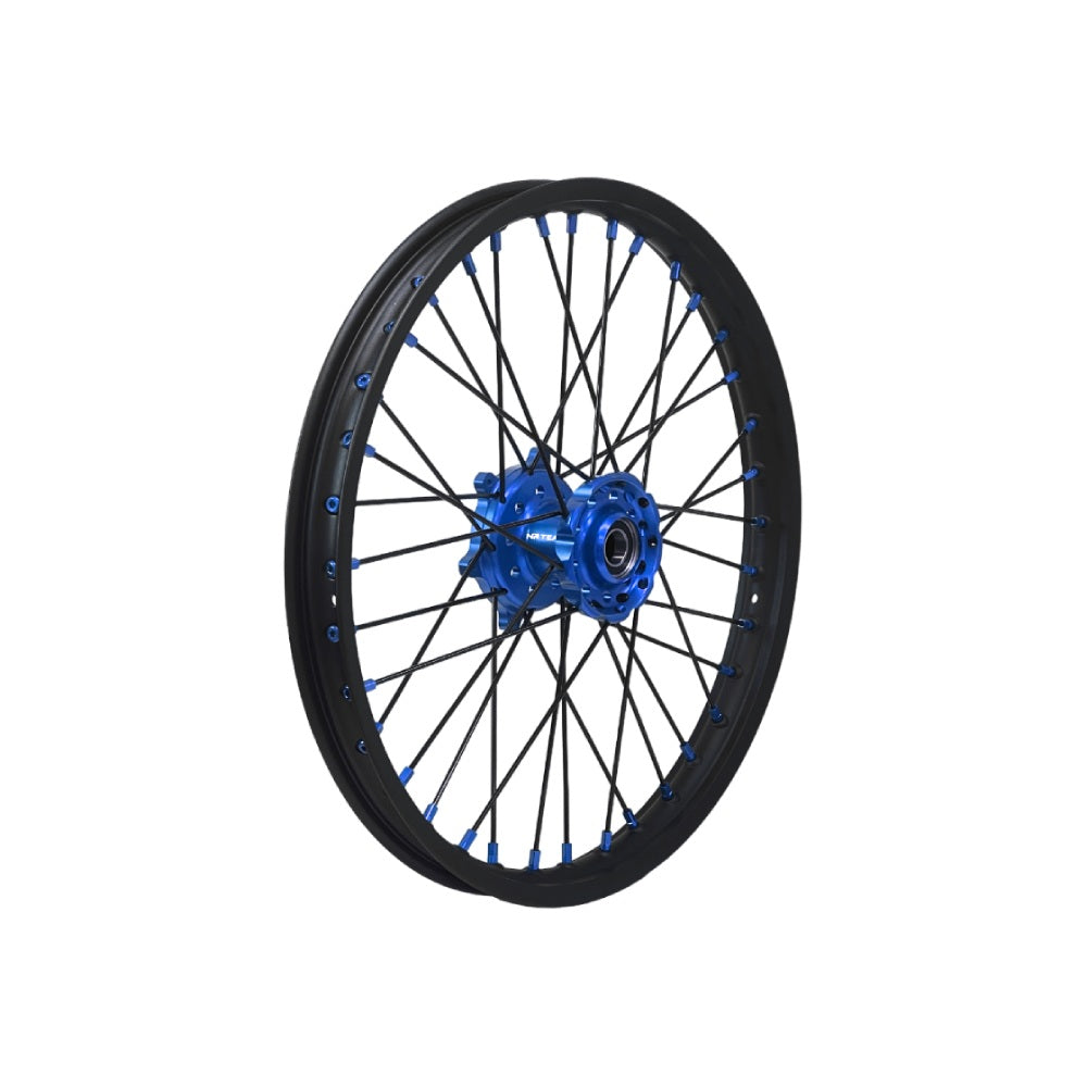 NRTeam Ruote complete offroad Fantic 125 XE 2021-2025 anteriore Blu