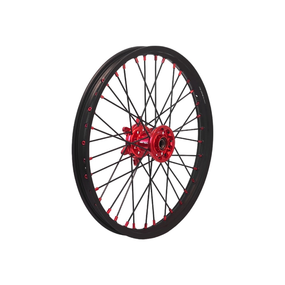NRTeam Ruote complete offroad Fantic 250 XEF 2021-2025 anteriore Rosso