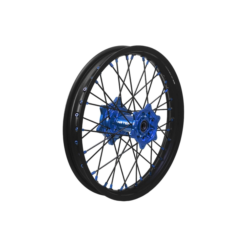 NRTeam Ruote complete offroad Fantic 125 XE 2021-2025 posteriore Blu