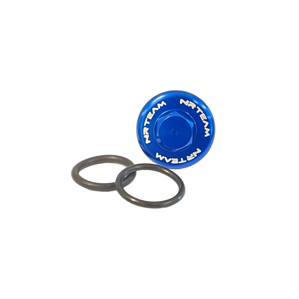 NRTeam Tappo carico olio GasGas 125 MC 2021-2026 Blu