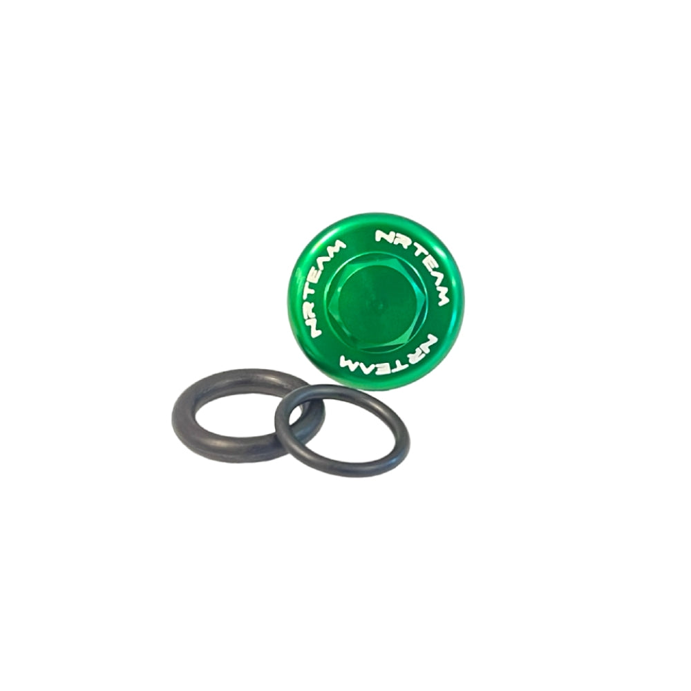 NRTeam Tappo carico olio Fantic 125 XE 2021-2025 Verde