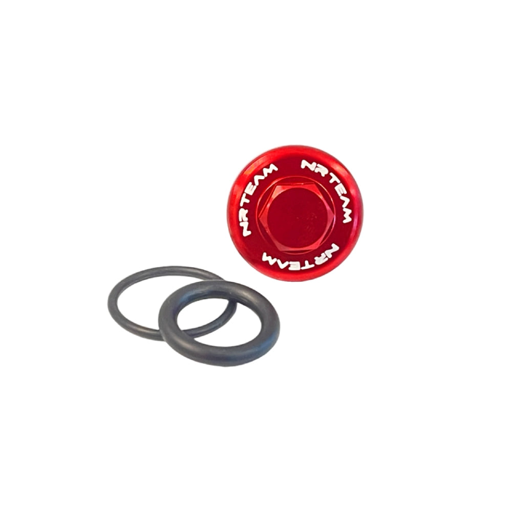 NRTeam Tappo carico olio Beta RR 125 2T 2018-2026 Rosso