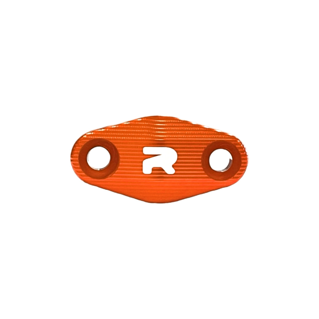 NRTeam Staffa tubo freno anteriore GasGas 125 MC 2021-2026 Arancione