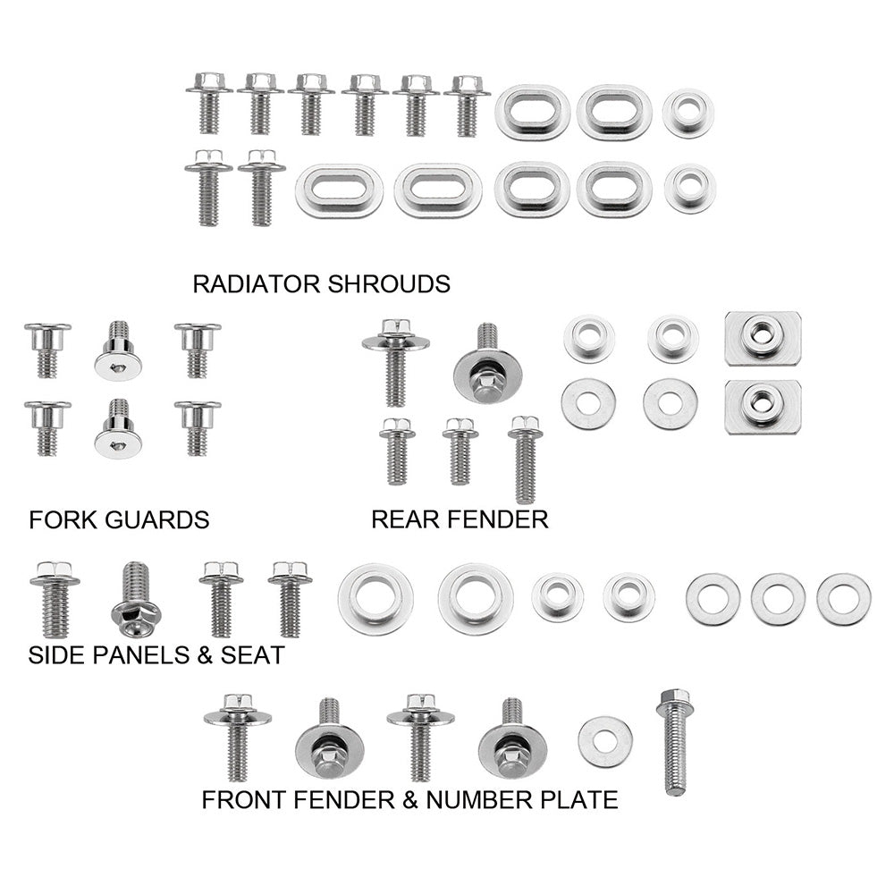 NRTeam Kit viti plastiche Yamaha WR 250 F 2007-2014