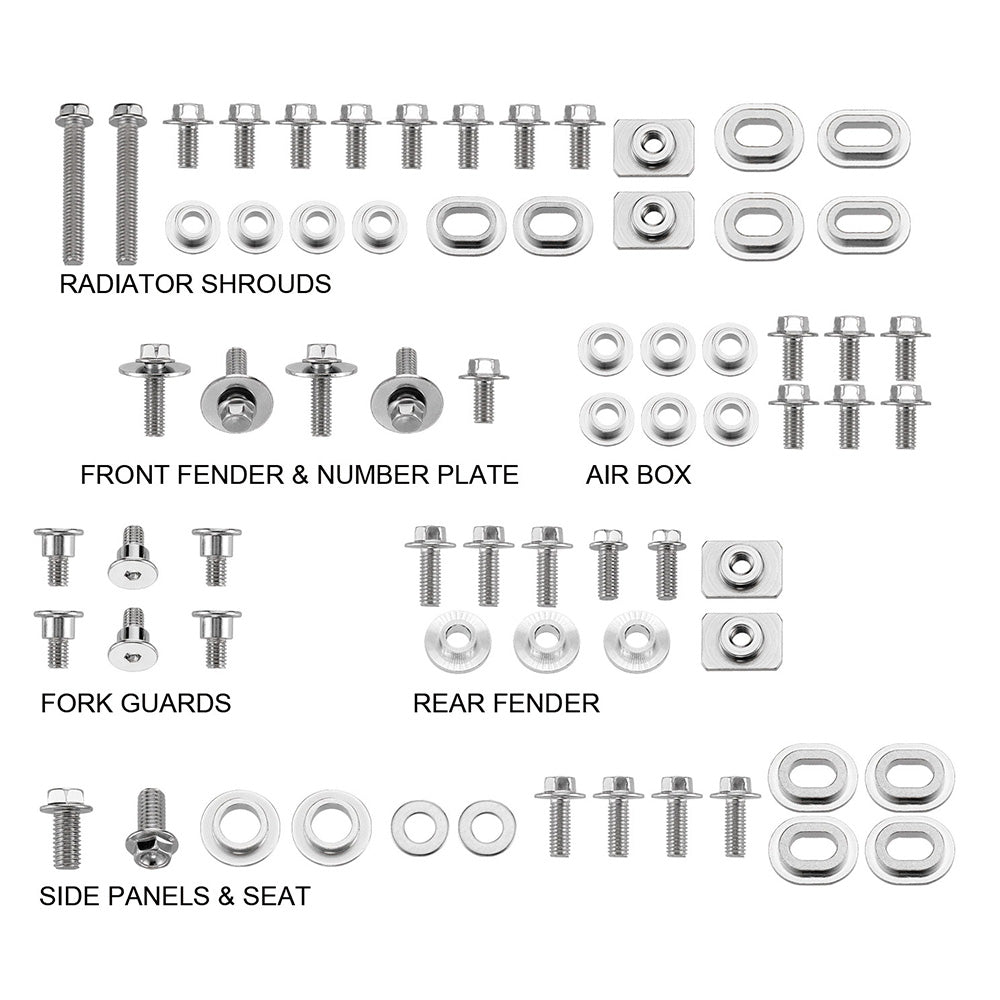 NRTeam Kit viti plastiche Yamaha YZ 450 F 2010-2013