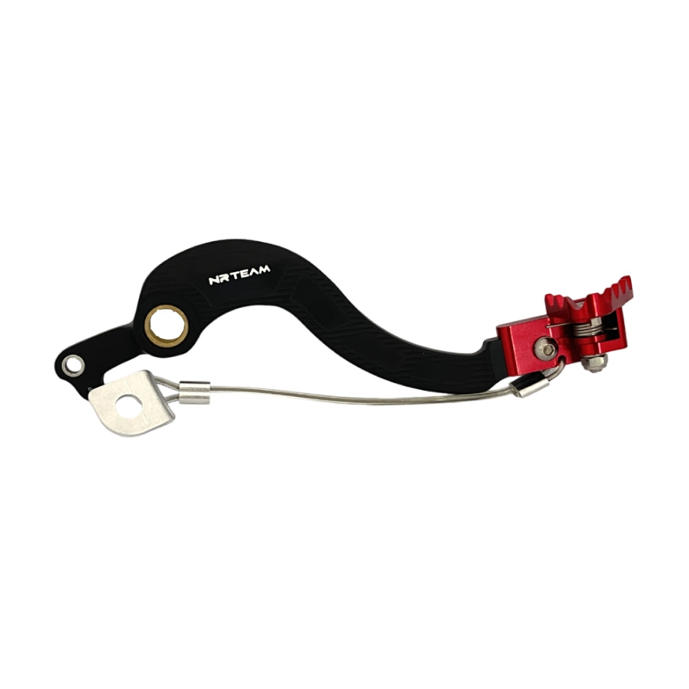 NRTeam Pedale freno posteriore forgiato Honda CRF 250 R 2004-2009 Rosso