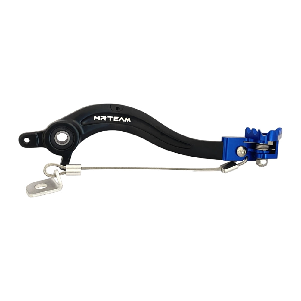 NRTeam Pedale freno posteriore forgiato Husaberg 125 TE 2011-2014 Blu