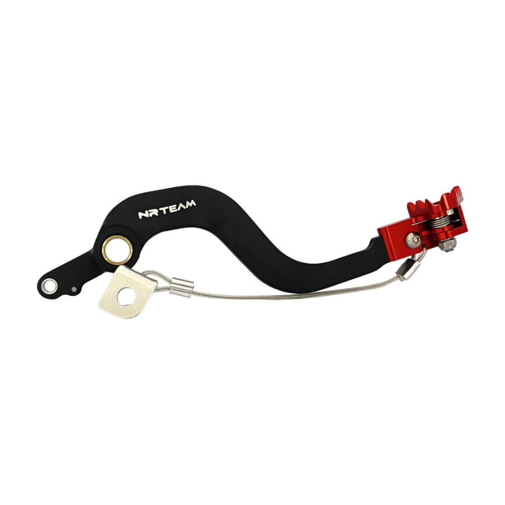 NRTeam Pedale freno posteriore forgiato Honda CR 250 2002-2007 Rosso