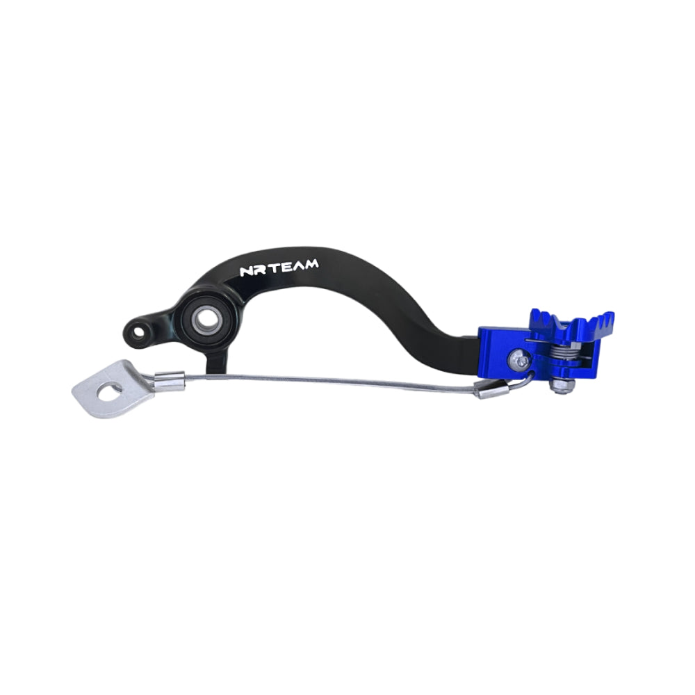 NRTeam Pedale freno posteriore forgiato GasGas 65 MC 2021-2023 Blu