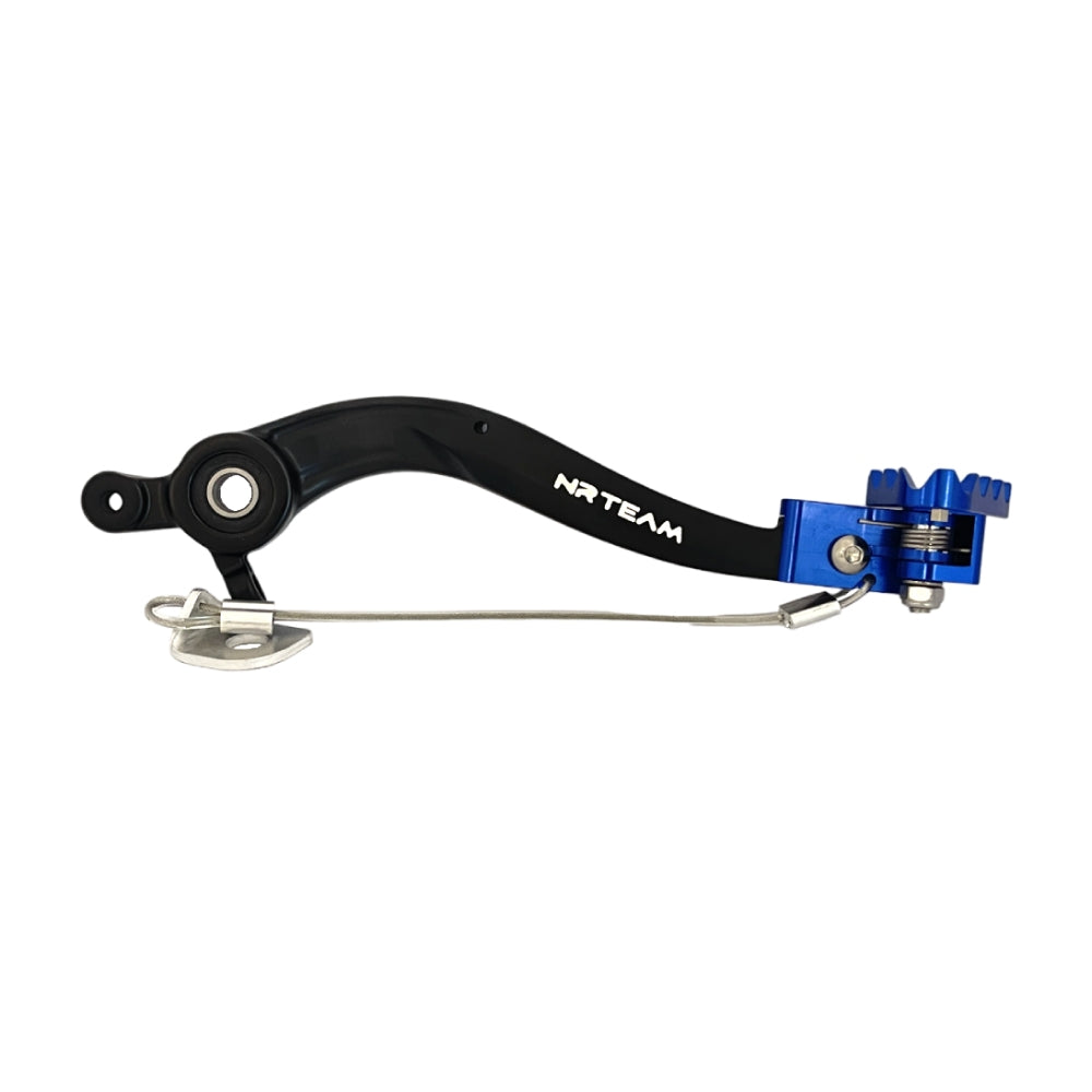 NRTeam Pedale freno posteriore forgiato Husqvarna 125 TC 2016-2016 Blu