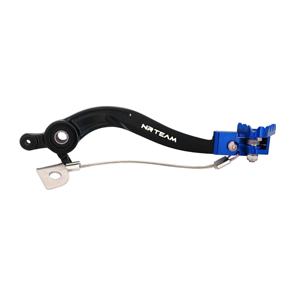 NRTeam Pedale freno posteriore forgiato GasGas 125 MC 2021-2023 Blu