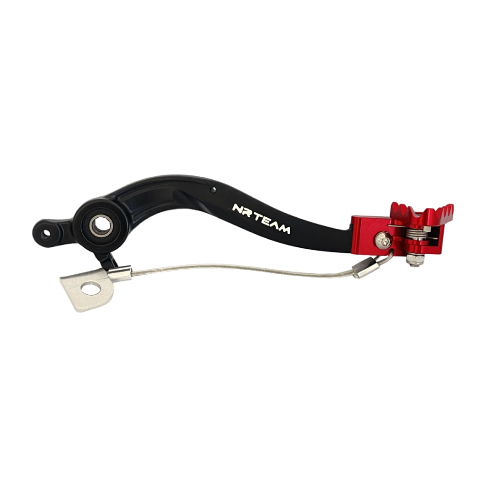NRTeam Pedale freno posteriore forgiato GasGas 125 MC 2021-2023 Rosso