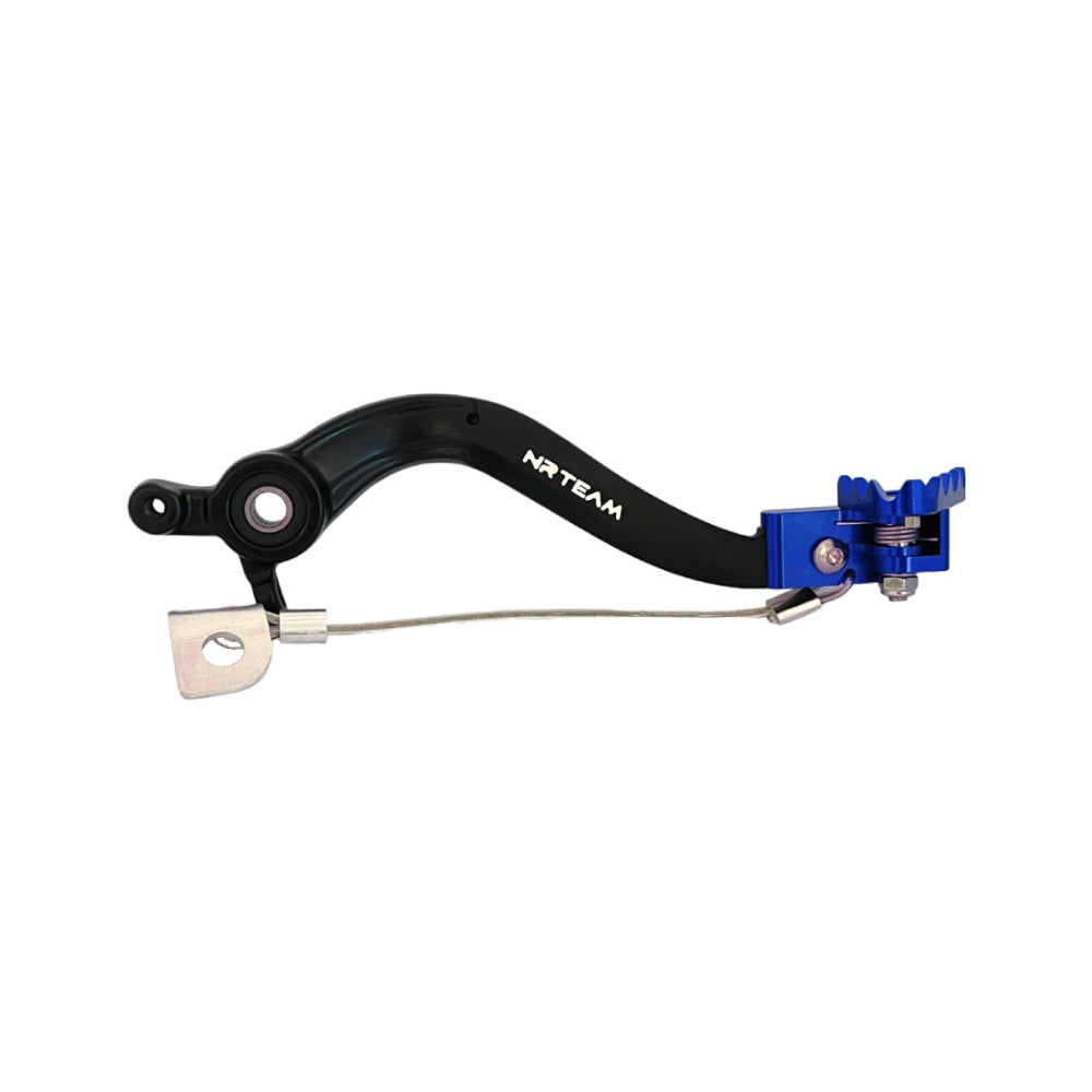 NRTeam Pedale freno posteriore forgiato GasGas 85 MC 2021-2026 Blu