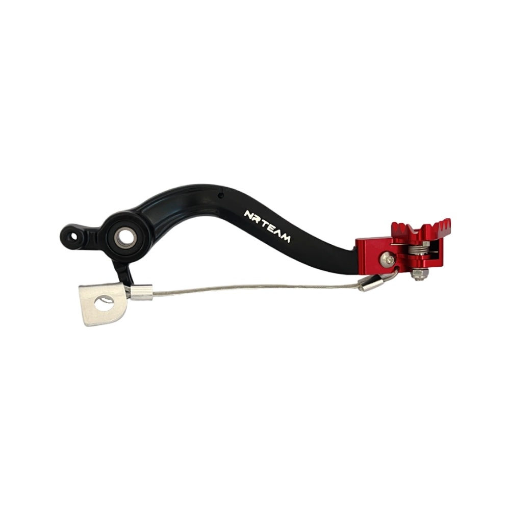 NRTeam Pedale freno posteriore forgiato GasGas 85 MC 2021-2026 Rosso