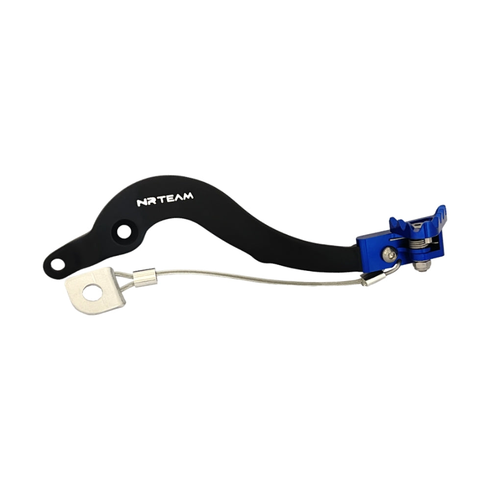NRTeam Pedale freno posteriore forgiato TM EN/MX 250 F 2008-2021 Blu