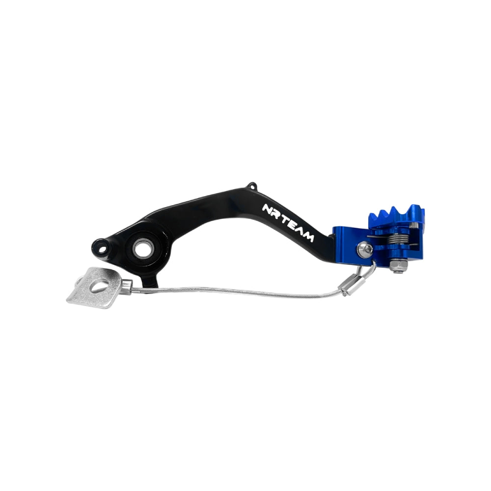 NRTeam Pedale freno posteriore forgiato GasGas 65 MC 2024-2026 Blu